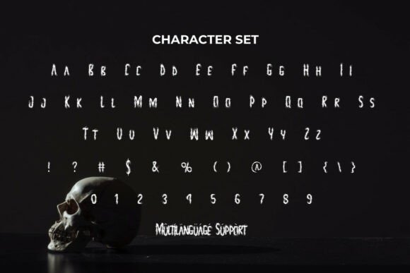 Black Reborn Font - Preview 3