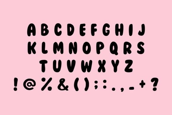 Boho Spooky Font PNG with transparent background - Preview 4