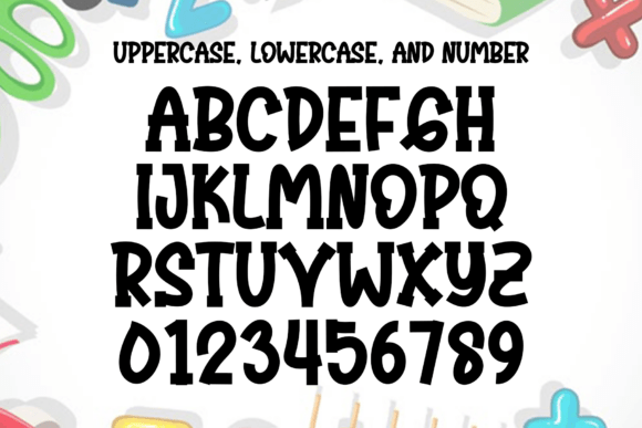 Bright School Font - Preview 3