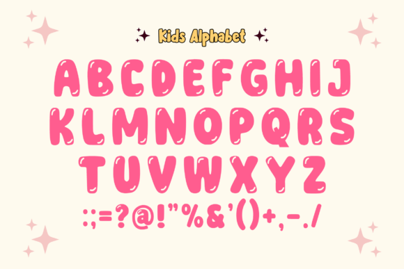 Bubble King Font - Preview 3