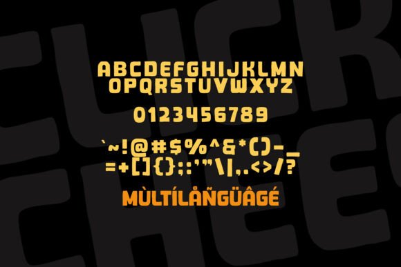 Click Cheese Font - Preview 4