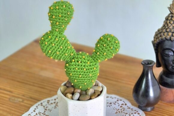 Crochet Prickly Pear Cactus Pattern