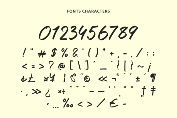 Flonyla Font PNG with transparent background - Preview 5