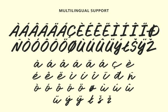 Flonyla Font PNG with transparent background - Preview 6
