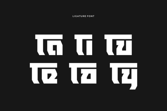 Fugtan Sporty Font PNG with transparent background - Preview 6