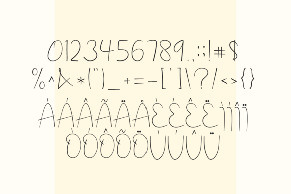 Gastton Font PNG with transparent background - Preview 2