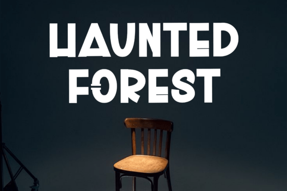 Ghost Horror Font - Preview 1