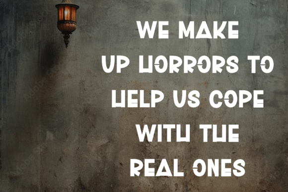 Ghost Horror Font - Preview 4