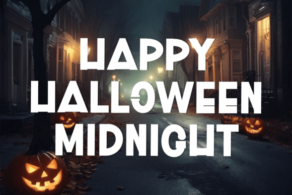 Ghost Horror Font - Preview 5