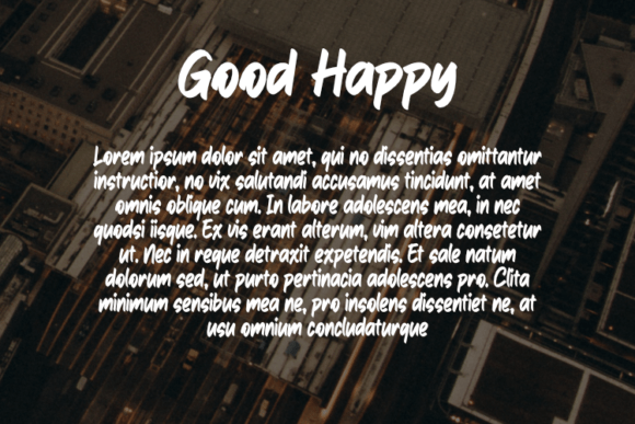 Good Happy Font - Preview 2