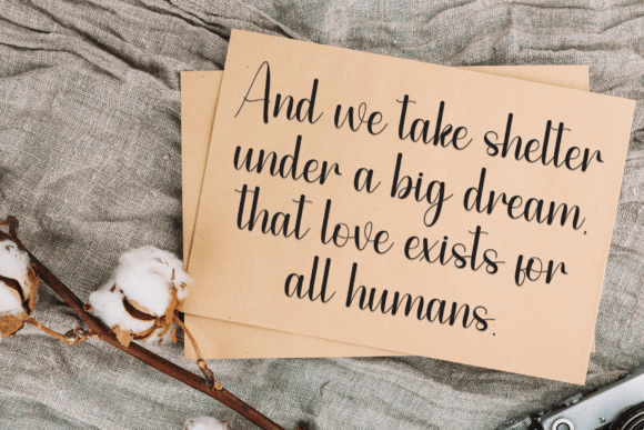 Handwritten Font - Preview 4