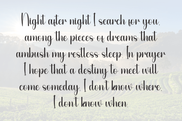 Handwritten Font - Preview 5