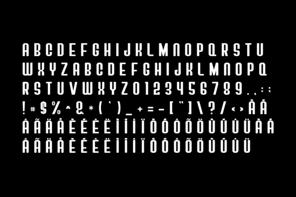 Konaka Font PNG with transparent background - Preview 1