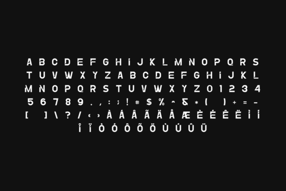 Maqon Font PNG with transparent background - Preview 1