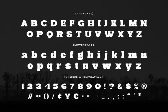 Mareno Font PNG with transparent background - Preview 1