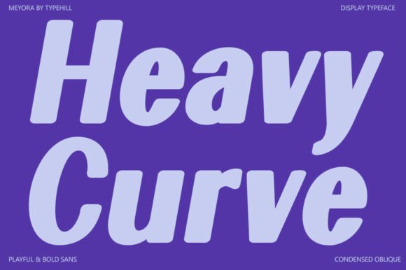 Meyora Condensed Font PNG with transparent background - Preview 2