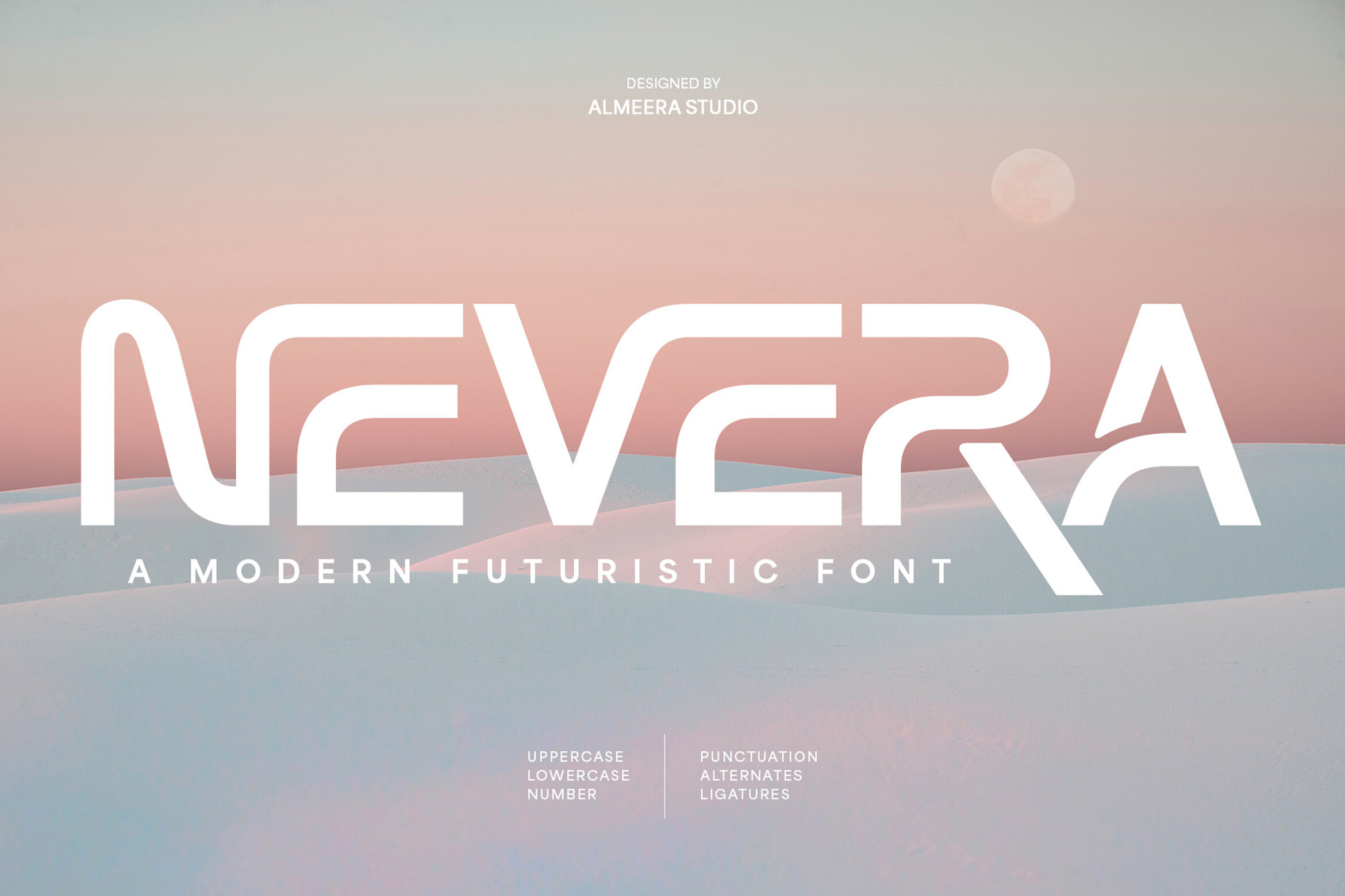 Nevera Font by Almeera Studio · Creative Fabrica font preview