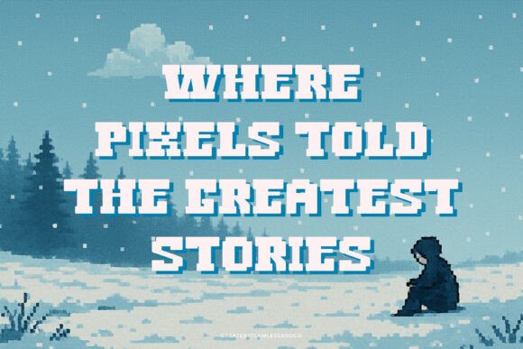 Pixeland Font PNG with transparent background - Preview 3