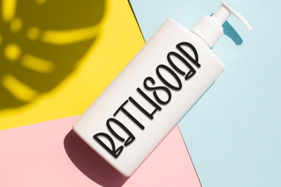 School Minimalist Font PNG with transparent background - Preview 3
