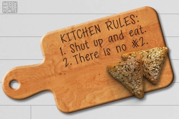 Ankle Biter Line Font - Preview 5