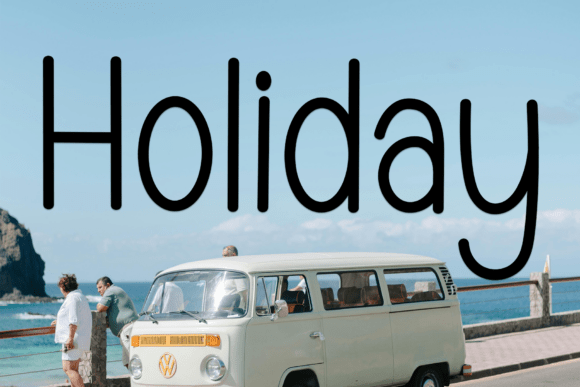 Beach Cocolate Font - Preview 1