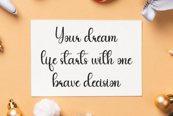Beautiful Font - Preview 4