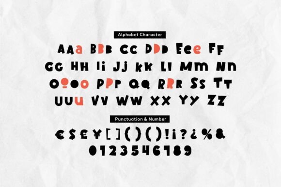 Block Horns Font PNG with transparent background - Preview 4