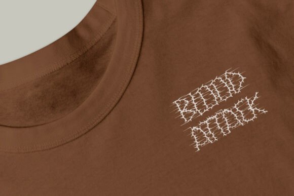 Bloodattack Font - Preview 3