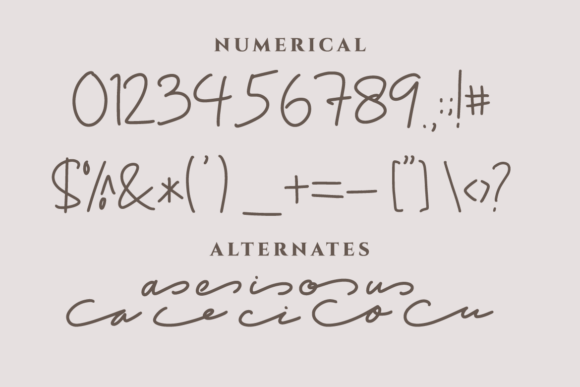 Caritu Font - Preview 2