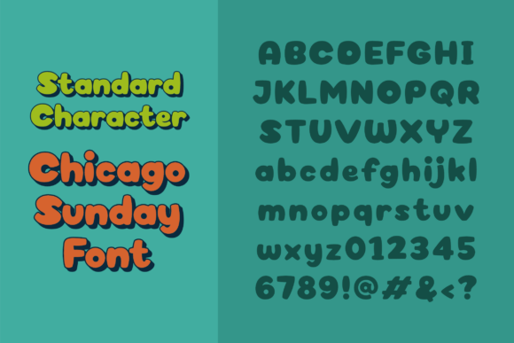 Chicago Sunday Font - Preview 2