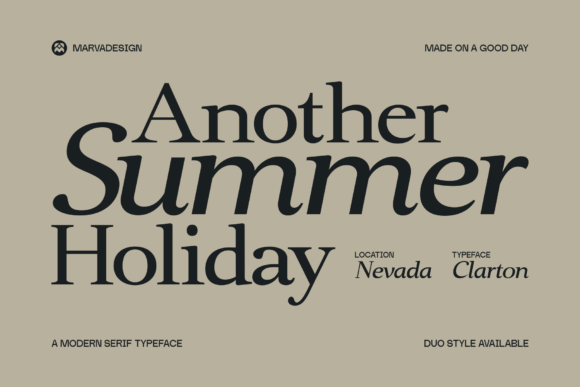 Clarton Font - Preview 6