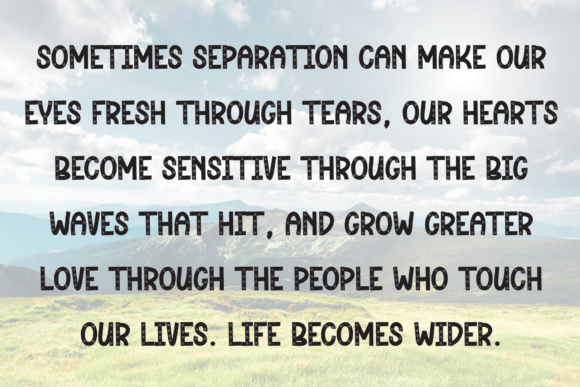 Fresh Flower Font - Preview 5