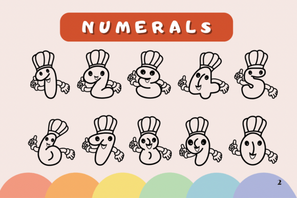 Happy Letter Cooks Font - Preview 2
