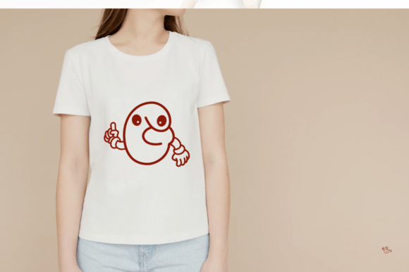Happy Letter Gang Font PNG with transparent background - Preview 5