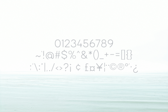 Kenala Light Font PNG with transparent background - Preview 3