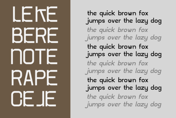 Koratle Font PNG with transparent background - Preview 3