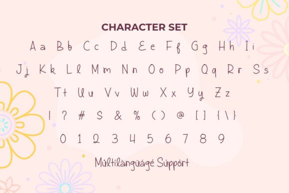 Littlealone Font PNG with transparent background - Preview 3
