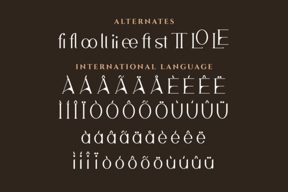 Meridian Font PNG with transparent background - Preview 3