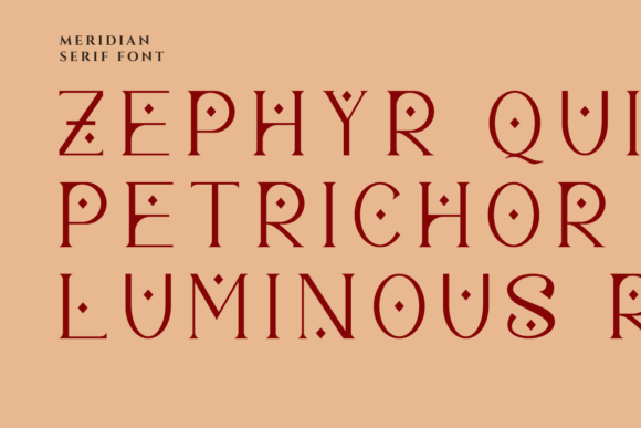 Meridian Font PNG with transparent background - Preview 6