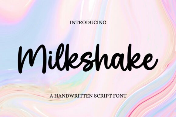 Milkshake Font