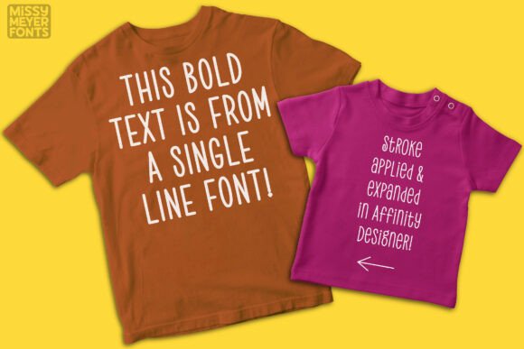 Pickled Limes Line Font PNG with transparent background - Preview 3