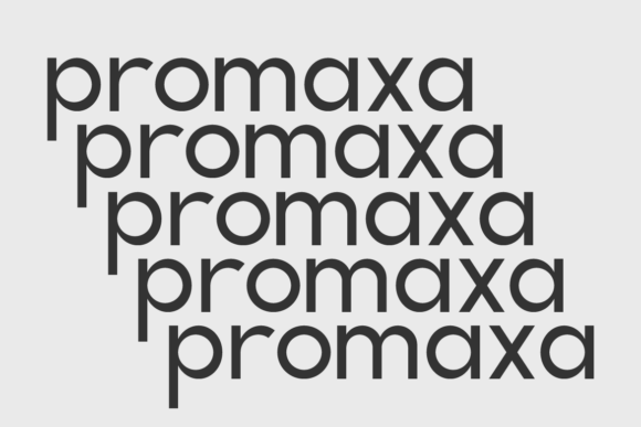 Promaxa Font PNG with transparent background - Preview 6