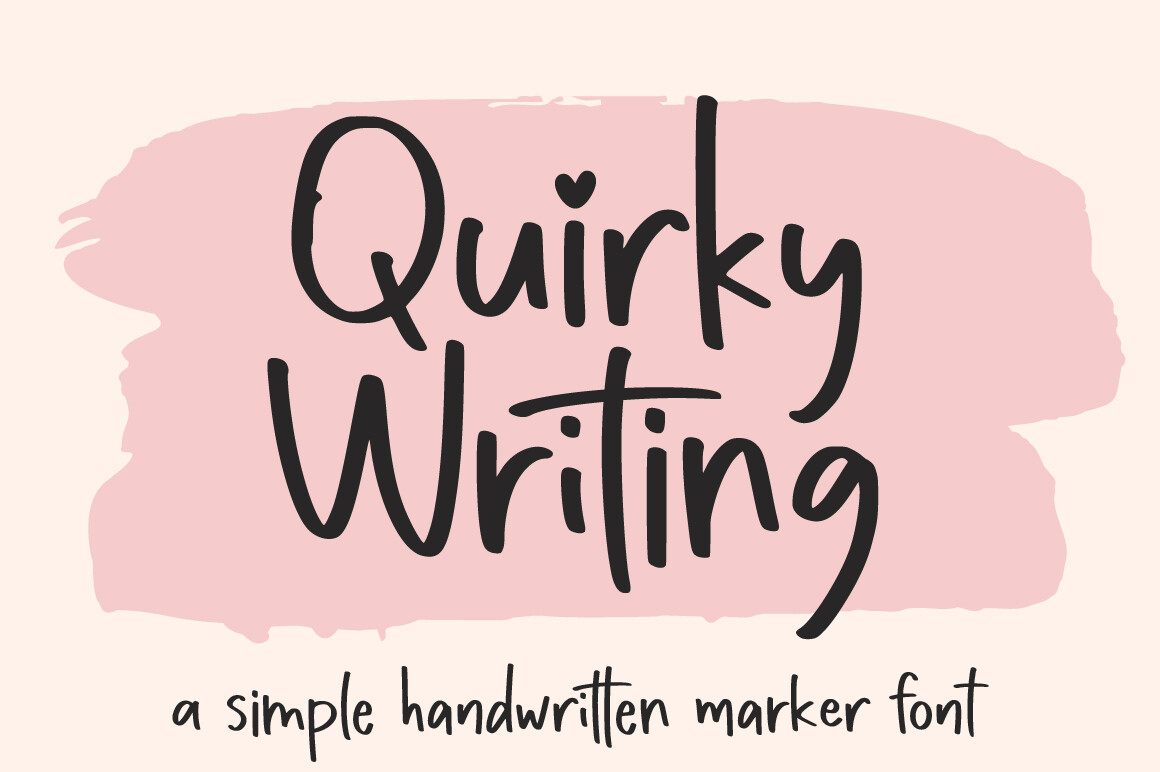 Quirky Writing
