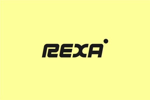 Regixa Normal Font PNG with transparent background - Preview 6