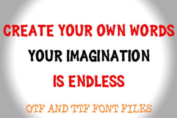 Scratchy Sketch Font PNG with transparent background - Preview 2
