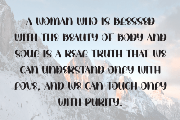 Season Beautiful Font PNG with transparent background - Preview 5