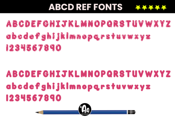 Abcd Ref Balloons Font - Preview 2