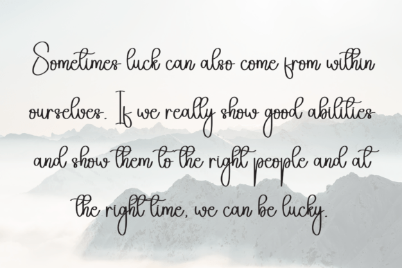 Aunty Font - Preview 5