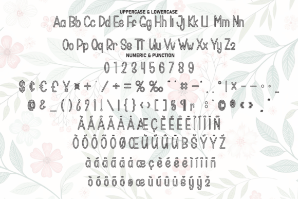 Beautiful Alphabet Font - Preview 6