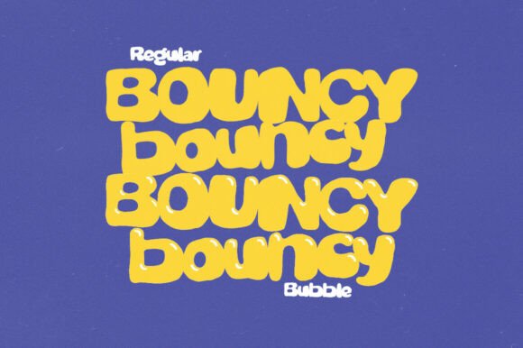 Blopster Font - Preview 1